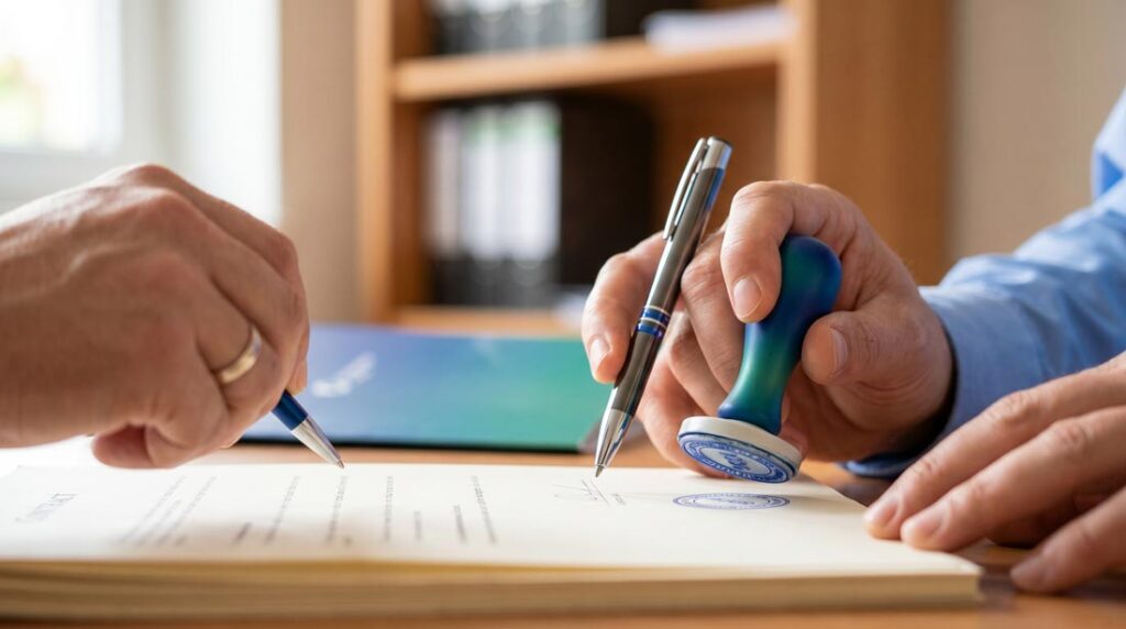 Revisión de promesa de compraventa con corredor inmobiliario en Chile